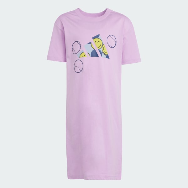 Purple adidas x Smileyworld Dress Kids