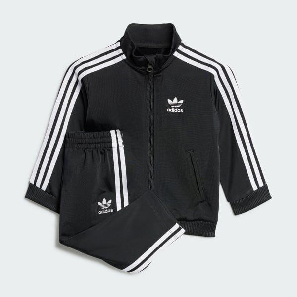 Czerń Dres Adicolor Firebird Kids