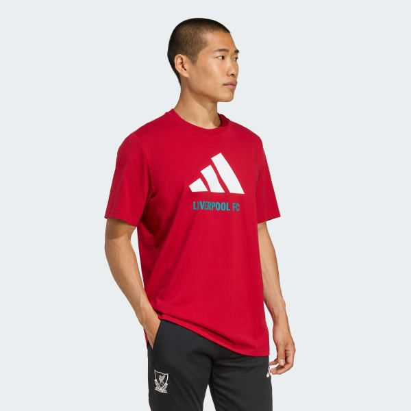 Red Liverpool FC Seasonal Graphic Tee