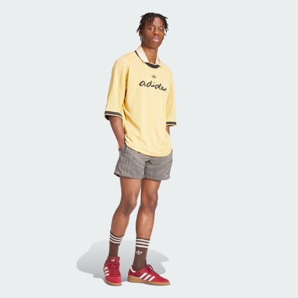 Tan graphic adidas on sale
