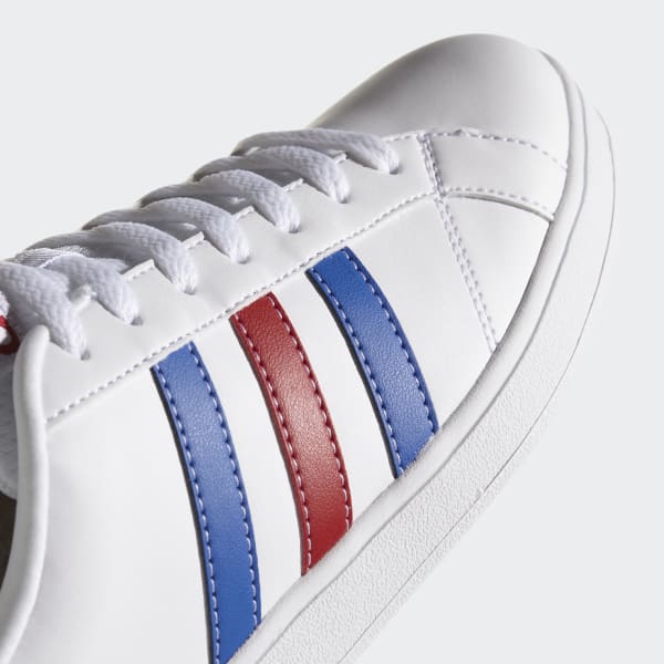 adidas advantage homme bleu blanc rouge