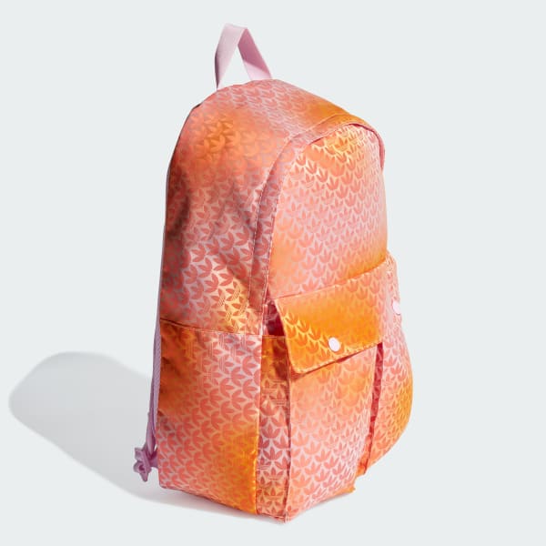 Rosado Mochila Trifolio Monograma Jacquard
