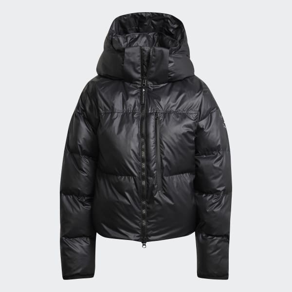 Czerń adidas by Stella McCartney Short Puffer Jacket JIJ12