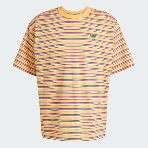 Multicolour adidas Originals Stripe Tee