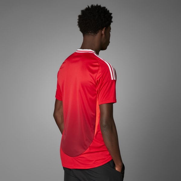 Adidas Manchester United 24 25 Home Jersey Men Mufc Red L