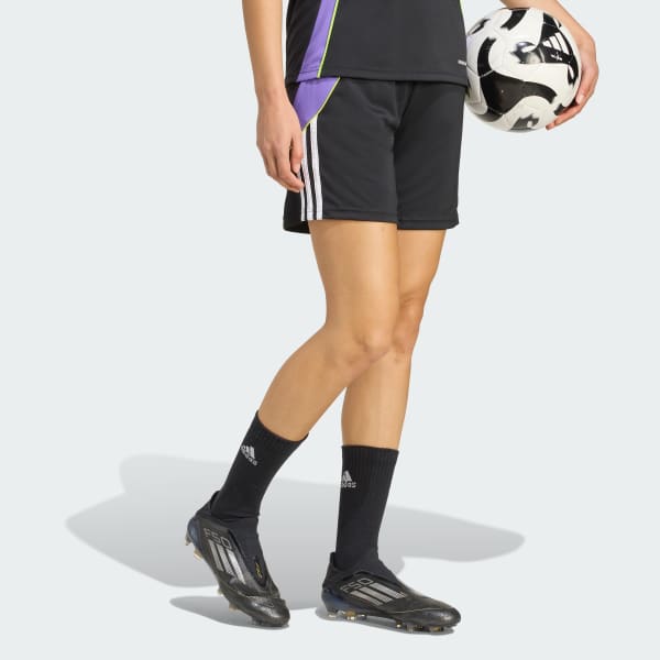 Black Tiro 24 Training Shorts