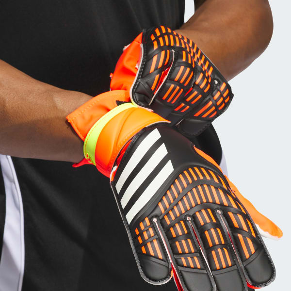 Negro Guantes de Arquero Predator para Entrenamientos