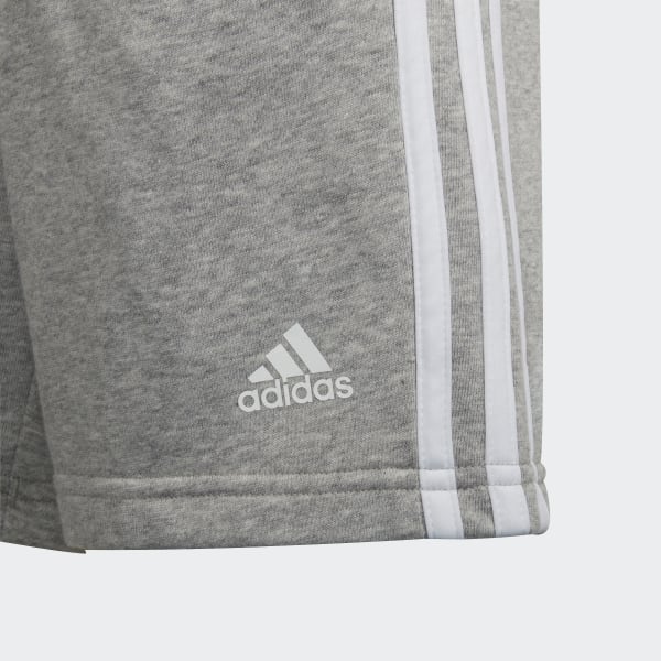 Gris Shorts Essentials 3 Rayas