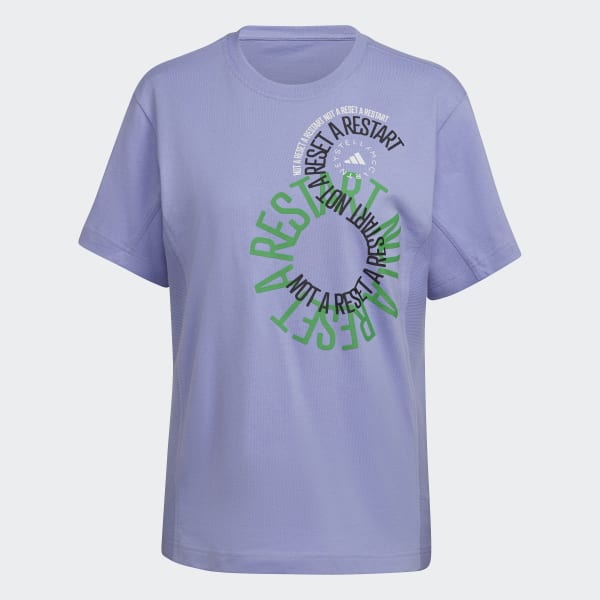 Lilla adidas by Stella McCartney T-skjorte (UNISEX) BWC64