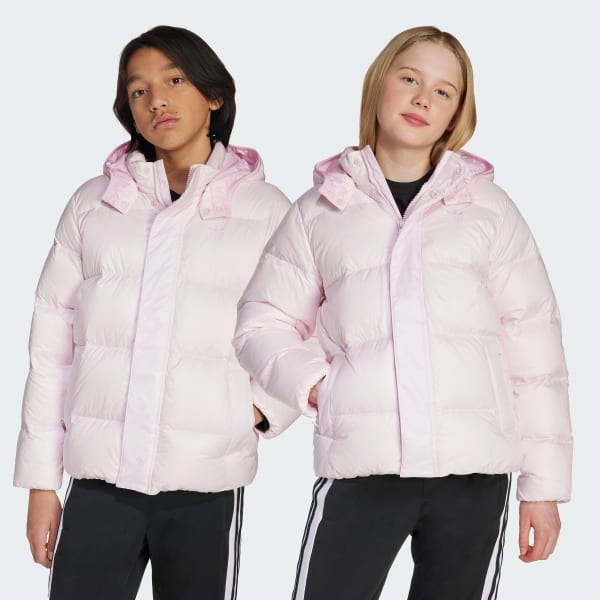 Rozowy Kurtka Adicolor Down Jacket Kids