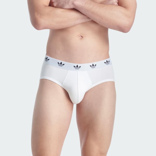 blanc Slip coton Comfort Flex (lot de 3)