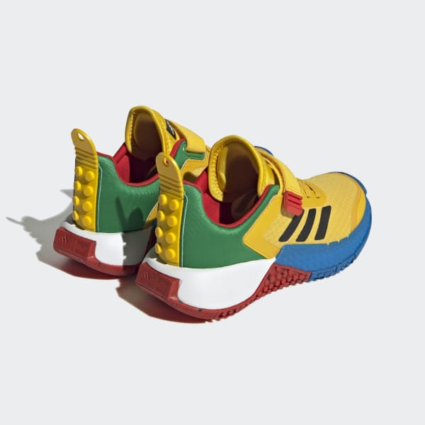 Gul adidas Sport DNA x LEGO®Lifestyle Elastic Lace and Top Strap Shoes