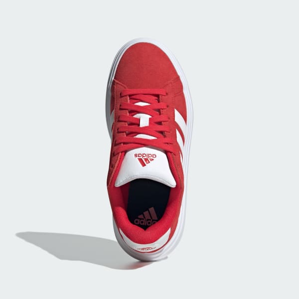 Rojo Zapatilla Grand Court Platform