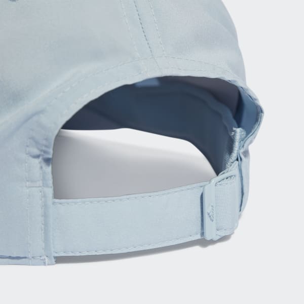 Blue Embroidered Logo Lightweight Baseball Cap