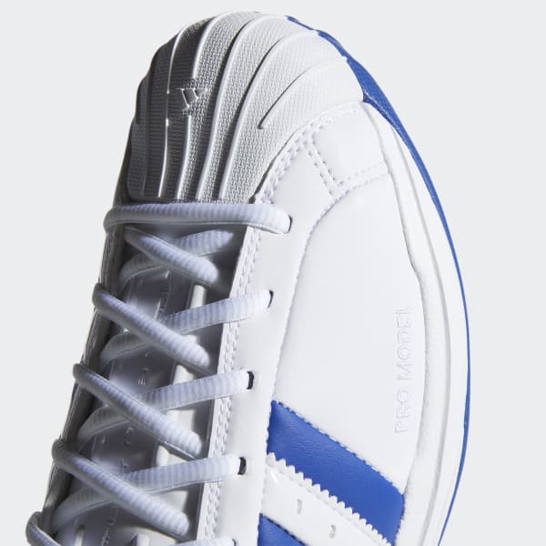 adidas pro model blue and white
