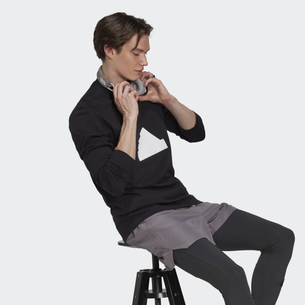 cerná Tričko Long Sleeve L5847