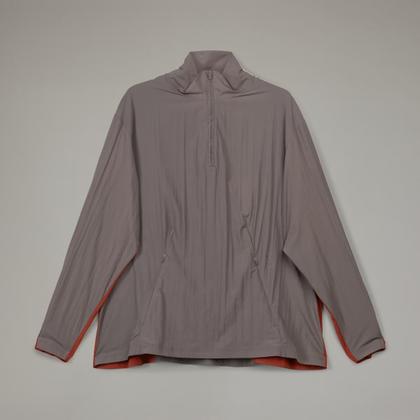 Braun Classic Light Shell Running Half-Zip Oberteil TQ484