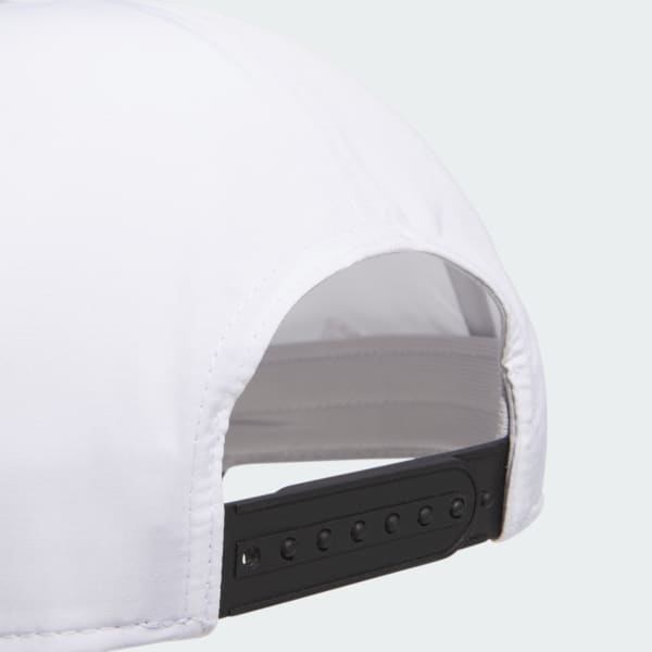 Blanco Gorra de Golf Performance Crestable