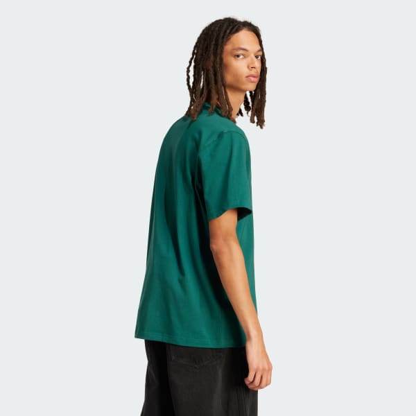 Green Flames Logo Tee