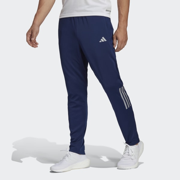 Con rapidez Parcialmente Completamente seco adidas Own the Run Astro Knit Pants - Blue | Men's Running | adidas US