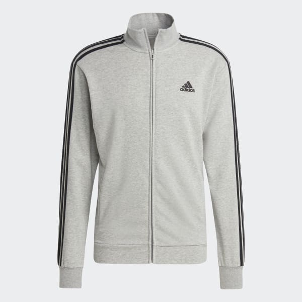Grey Basic 3-Stripes French Terry Track Suit