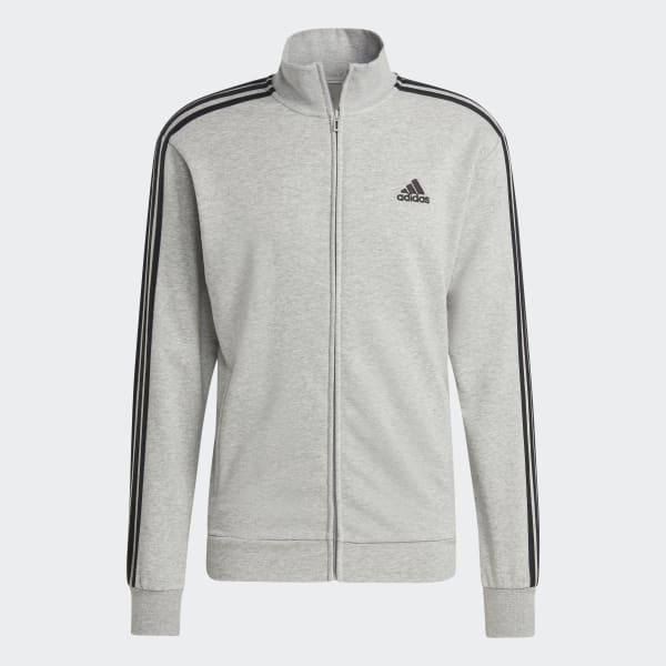 Szary Basic 3-Stripes French Terry Track Suit