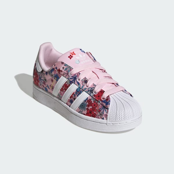 Pink adidas Liberty London Superstar II Shoes