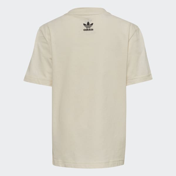 Beige Graphic Tee