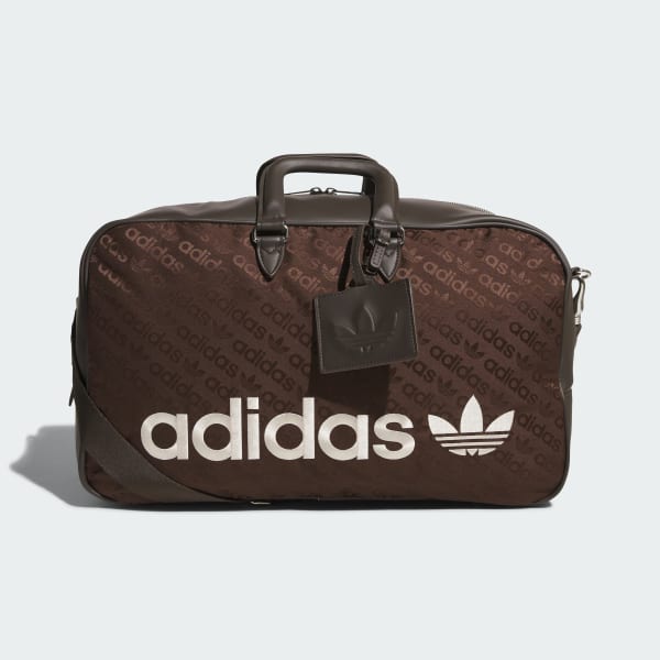 adidas ブラウンボストンバッグ アディダス 【オリジナルスゴルフ】モノグラム ボストンバッグ
