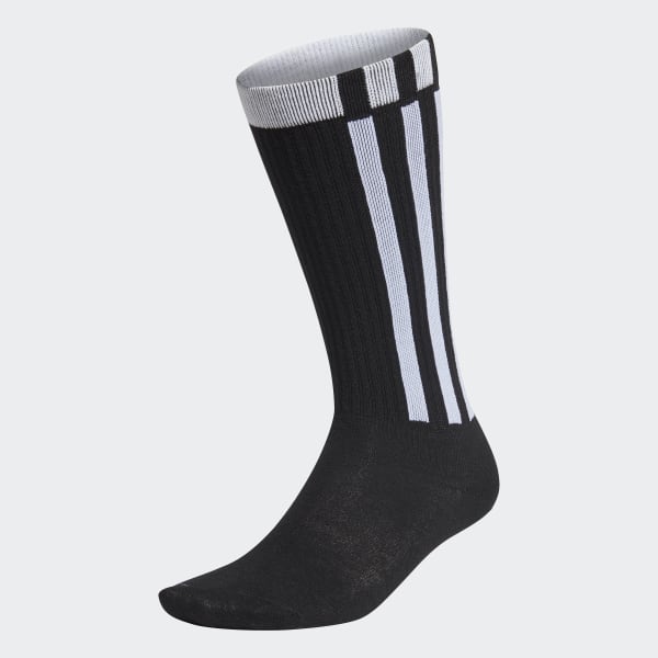 adidas 3-Stripes Essentials Crew Socks 1 Pair - Black | adidas Thailand