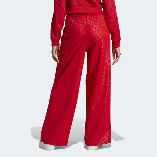 adidas Graphics Monogram SST Track Pants - Red