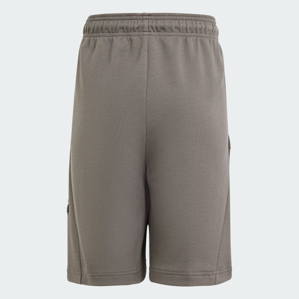 Marrone Shorts da 8 pollici con logo Future Icons