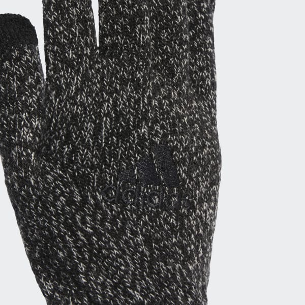 Black Melangé Gloves