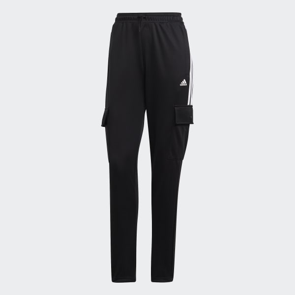 Black Tiro Cargo Tracksuit Bottoms
