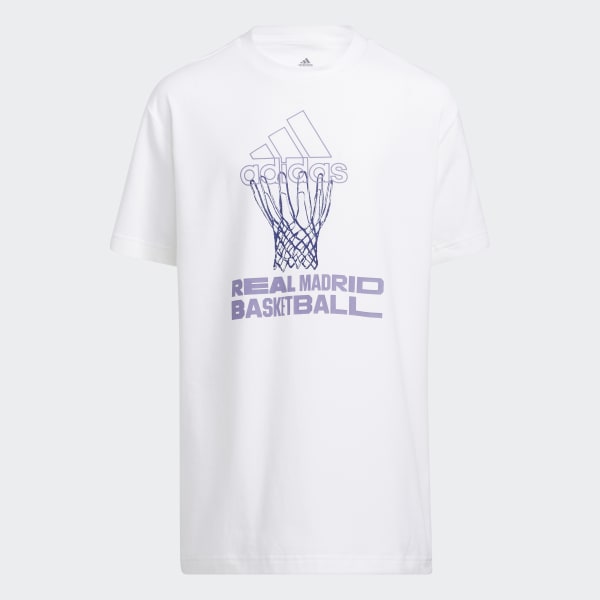 Weiss Real Madrid Graphic T-Shirt NWN16