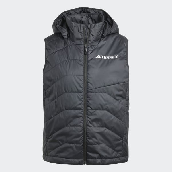 adidas Terrex Multi Climawarm Insulated Hooded Vest - Black | Free