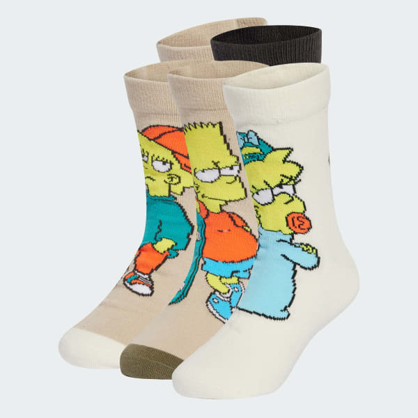 Brun adidas The Simpsons Sokker