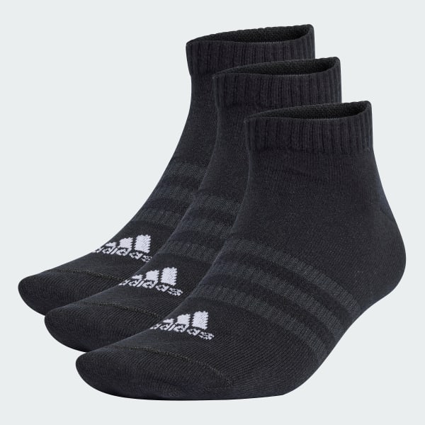 Negro Calcetines al Tobillo Thin and Light Sportswear 3 Pares