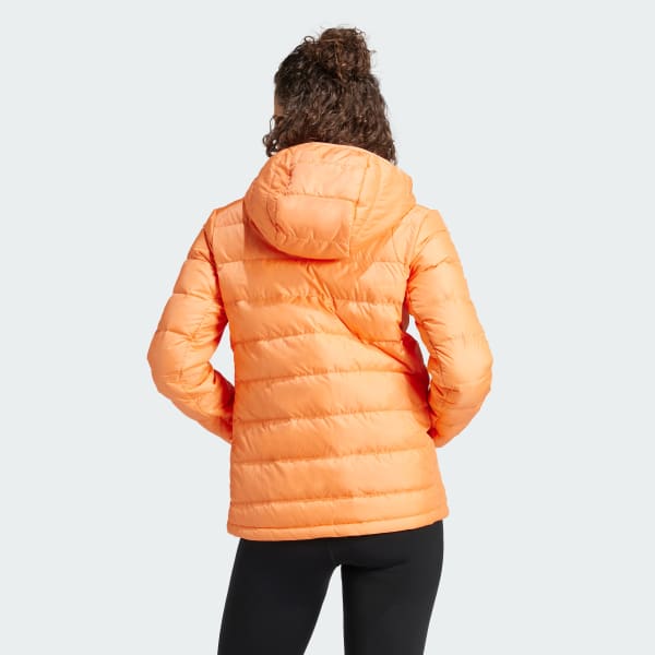 Daunenjacke Damen Terrex Daunenjacke Adidas Terrex Women's Lite Down Hooded  Puffer Jacket $165 White
