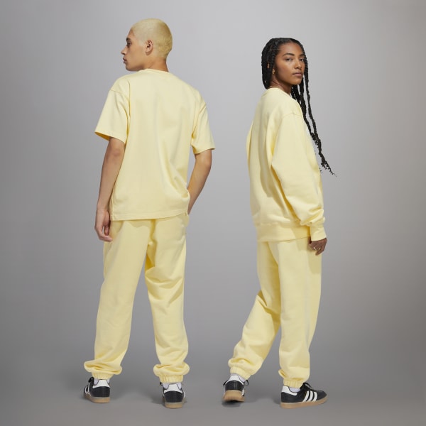 Gelb Pharrell Williams Basics Hose – Genderneutral CB155