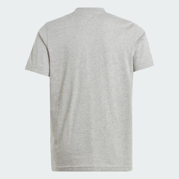 Grey Essentials Small Logo Cotton Tee