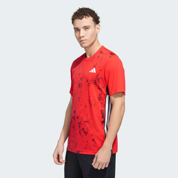 Red adidas Training PS Tee