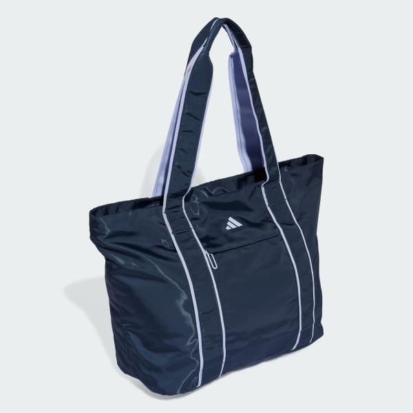 Blue Yoga Tote Bag
