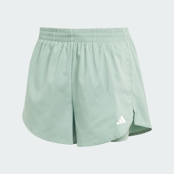 mau-xanh-la Quần Short 2 Trong 1 Minimal Made for Training AEROREADY