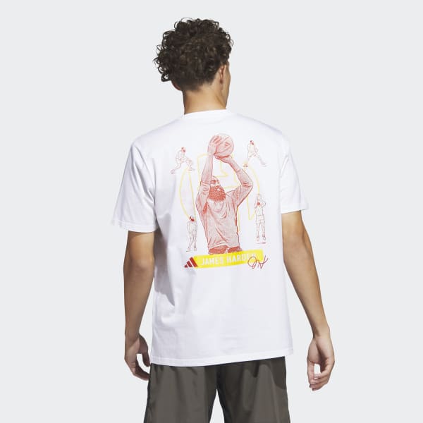 White Harden Icons Graphic Tee