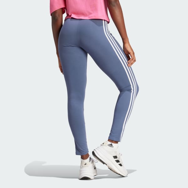Blue Future Icons 3-Stripes Leggings