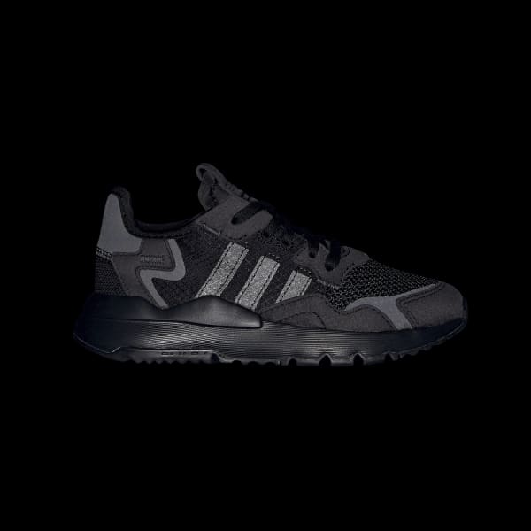 adidas nite jogger shoes black