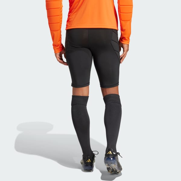 zwart Squadra 25 Korte Keeperslegging met Padding