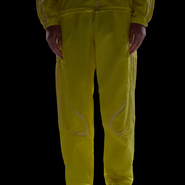 00s y2k adidas アディダス トラックパンツ イエロー×ブラウン 00s adidas アディダス トラックパンツ イエロー S y2k テック