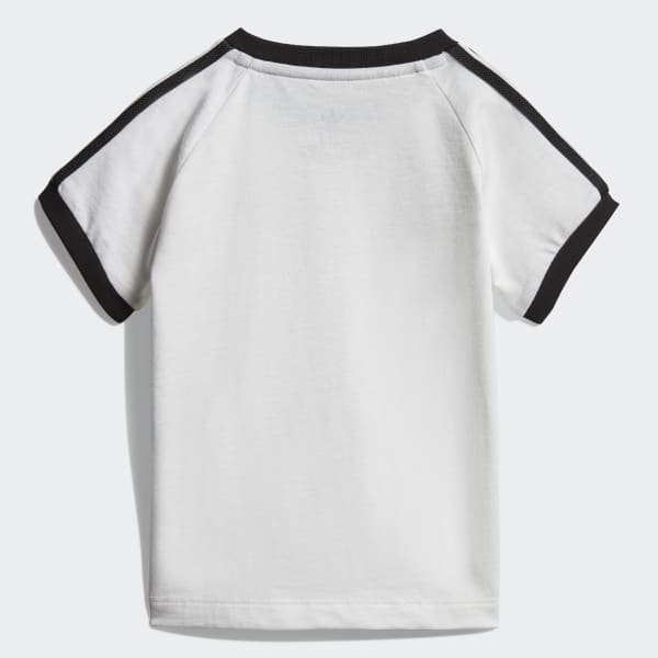 adidas originals T-shirt - 3-Stripes Tee (Blanc) - Vêtements chez Sarenza  (495165)